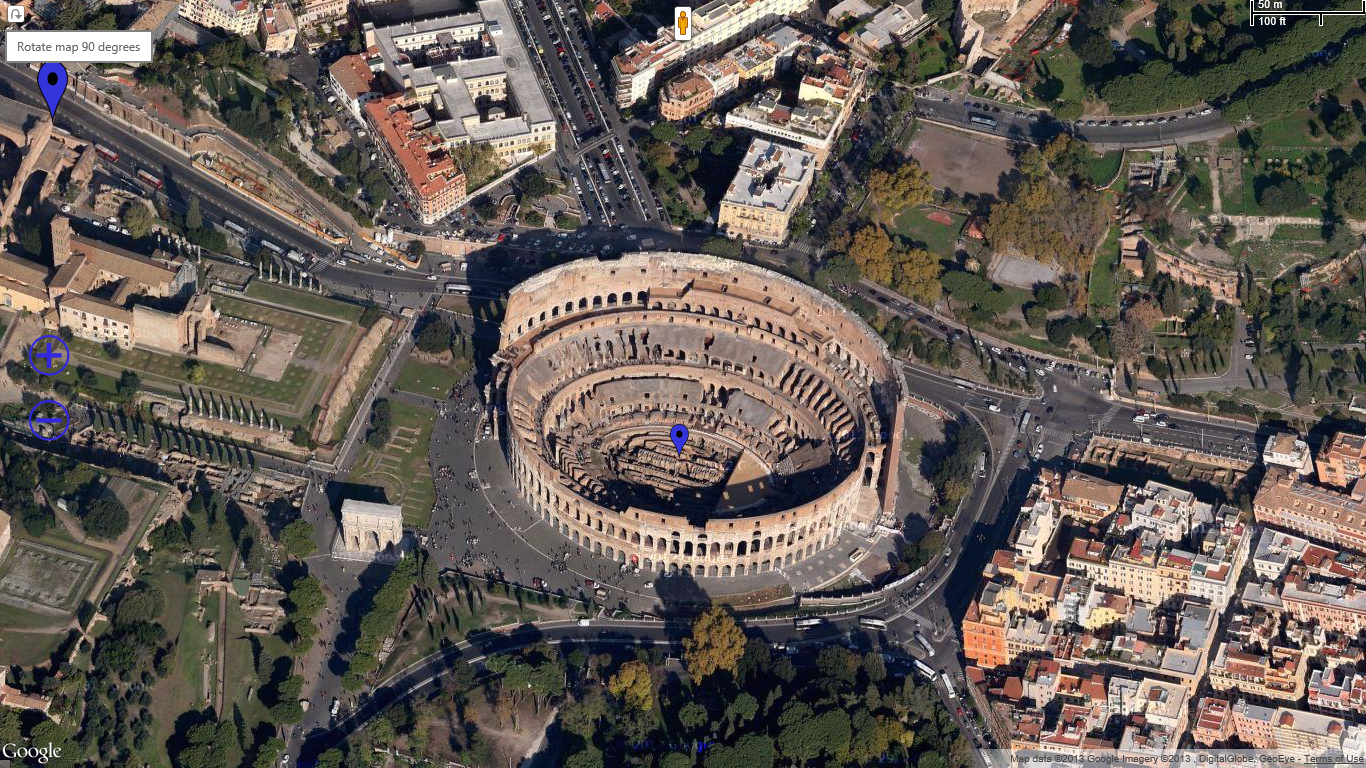 Колизей на карте. Колизей на карте Италии. Колизей вид сверху. Колизей местоположение.